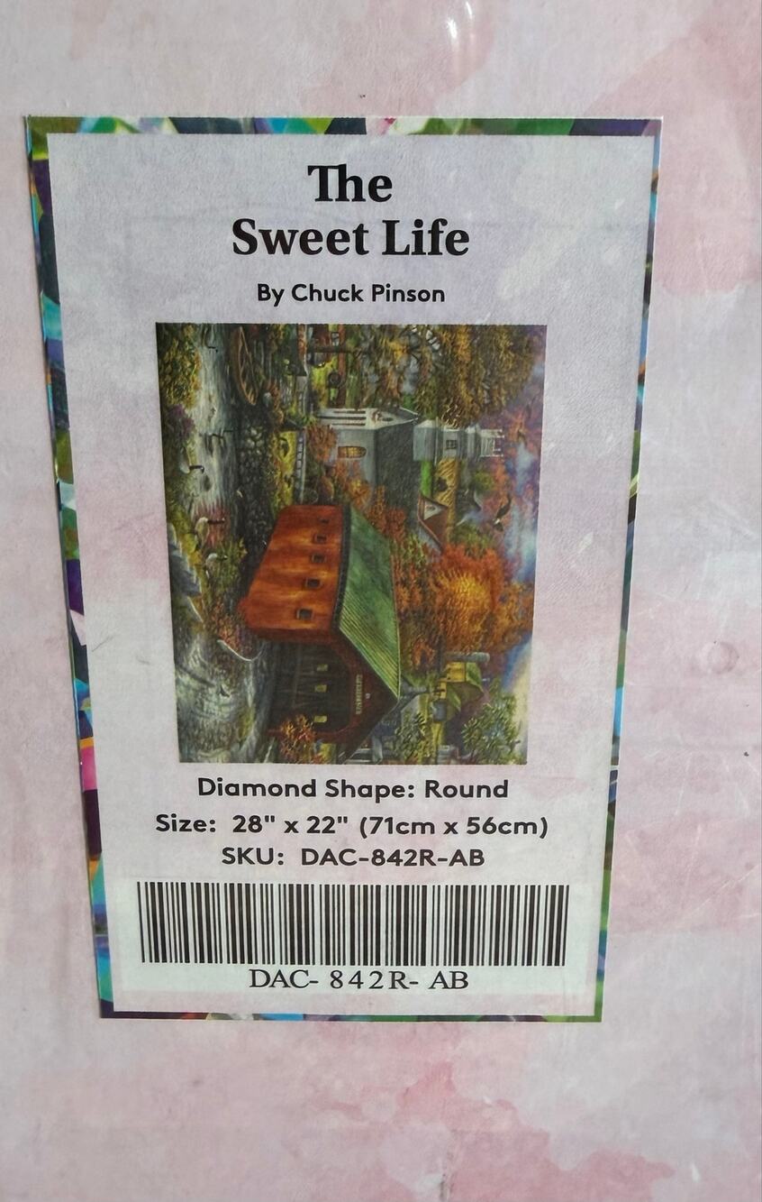 The Sweet Life by Chuck Pinson Diamond Art Club Sealed OOS
